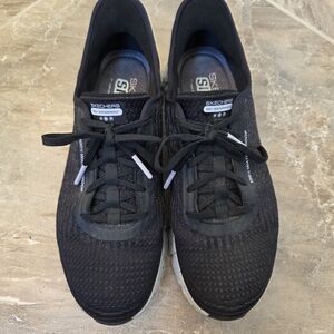 Skechers Women's Black Waterproof Sneakers